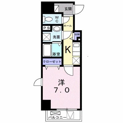 ＡＦＣレジデンス・Ⅶ 605【管理NO：1-025572501-06040】 ★家具家電は申し込み後に搬入します★の外観画像
