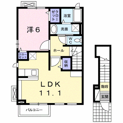 ポライトリー 201【管理NO：1-016235501-02010】 ★家具家電は申し込み後に搬入します★ ★2026年11月下旬入居可能★の外観画像