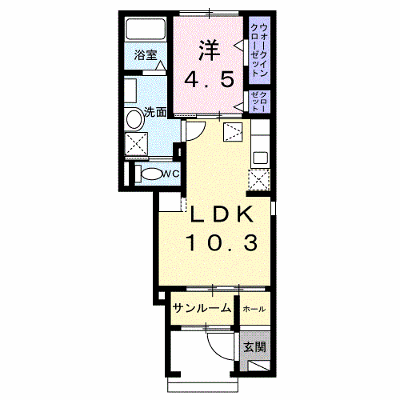 グリーンステージ小池駅前 105【管理NO：1-027961101-01040】 ★家具家電は申し込み後に搬入します★ ★2026年10月中旬入居可能★の外観画像