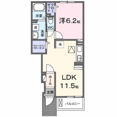 リヴェール　カナデ　Ａ 103【管理NO：1-027548101-01030】 ★家具家電は申し込み後に搬入します★ ★2026年11月上旬入居可能★の外観画像