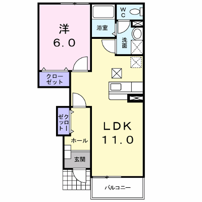 クレストールＢ 106【管理NO：1-012570002-01050】 ★家具家電は申し込み後に搬入します★ ★2026年11月上旬入居可能★の外観画像