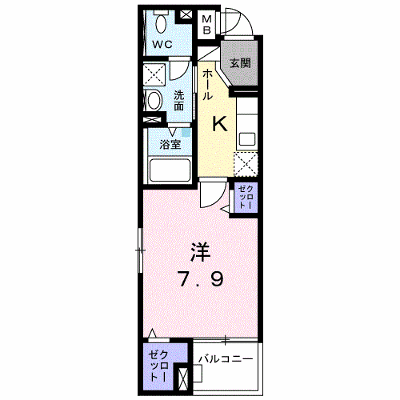リシーズンⅡ 206【管理NO：1-024264201-02050】 ★家具家電は申し込み後に搬入します★ ★2026年11月中旬入居可能★の外観画像