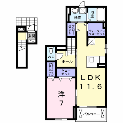 サンモリッツ 201【管理NO：1-023064001-02010】 ★家具家電は申し込み後に搬入します★ ★2026年12月上旬入居可能★の外観画像