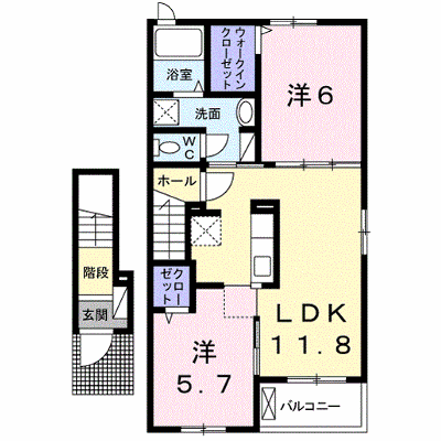 ベレット万願寺Ⅰ 202【管理NO：1-021151001-02020】 ★家具家電は申し込み後に搬入します★ ★2026年10月下旬入居可能★の外観画像