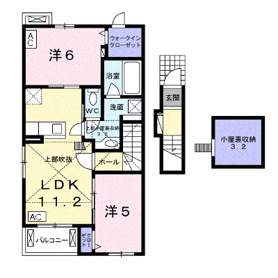 奏（ソウ） 203【管理NO：1-022587801-02030】 ★家具家電は申し込み後に搬入します★ ★2026年11月中旬入居可能★の外観画像