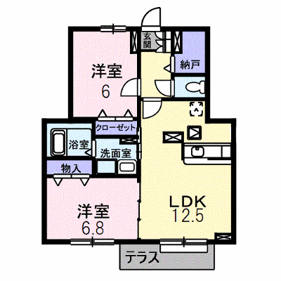 グレイス　ドゥー 102【管理NO：1-012329301-01020】 ★家具家電は申し込み後に搬入します★ ★2026年12月中旬入居可能★の外観画像