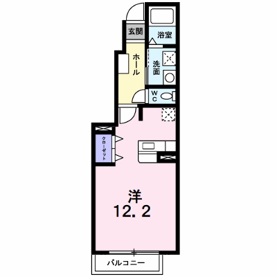 ロジュマンＥ 102【管理NO：1-014188702-01020】 ★家具家電は申し込み後に搬入します★ ★2026年11月上旬入居可能★の外観画像