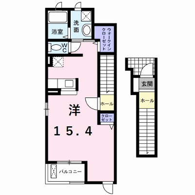 パークサイド　野見山 201【管理NO：1-014290901-02010】 ★家具家電は申し込み後に搬入します★ ★2026年10月中旬入居可能★の外観画像