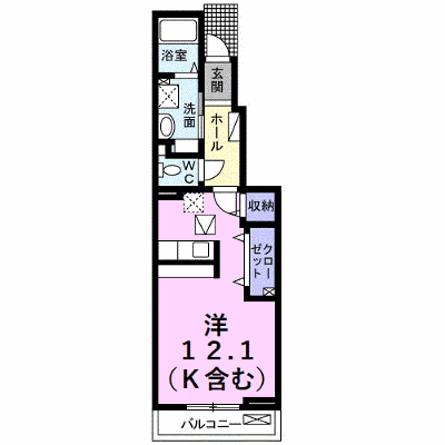 シャトワ宮後 102【管理NO：1-024933701-01020】 ★家具家電は申し込み後に搬入します★の外観画像