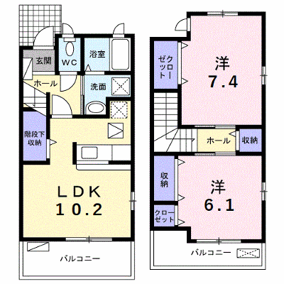ユニゾン 101【管理NO：1-018317601-01010】 ★家具家電は申し込み後に搬入します★ ★2026年10月中旬入居可能★の外観画像