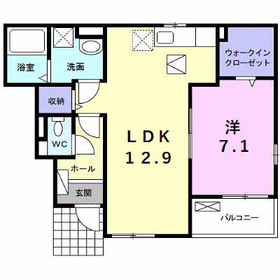 ホープ　ストーン　Ⅱ 102【管理NO：1-018180702-01020】 ★家具家電は申し込み後に搬入します★ ★2026年10月中旬入居可能★の外観画像
