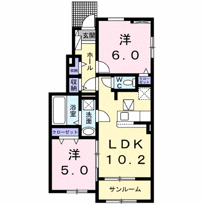 クレアール桑名　Ｂ 101【管理NO：1-025615702-01010】 ★家具家電は申し込み後に搬入します★ ★2026年10月下旬入居可能★の外観画像