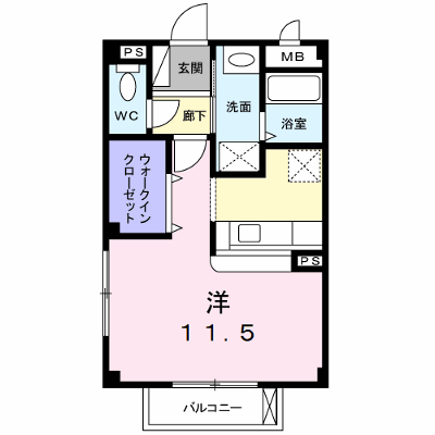 グリーンヒルズＢ棟 102【管理NO：1-012671302-01020】 ★家具家電は申し込み後に搬入します★ ★2026年11月上旬入居可能★の外観画像