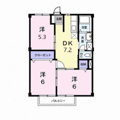 ラフィネＳＡＮＯⅡ 1-B【管理NO：1-004061601-01020】 ★家具家電は申し込み後に搬入します★ ★2026年11月上旬入居可能★の外観画像