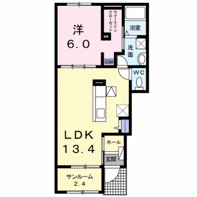 Ｃａｓａ　エスポワール　水口 103【管理NO：1-020815701-01030】 ★家具家電は申し込み後に搬入します★ ★2026年11月中旬入居可能★の外観画像