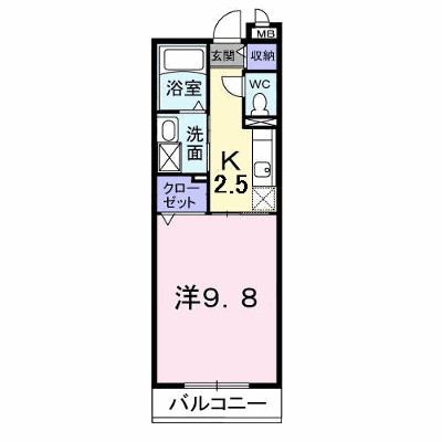 プラティークヌーヴォー 303【管理NO：1-016475801-03030】 ★家具家電は申し込み後に搬入します★ ★2026年10月上旬入居可能★の外観画像
