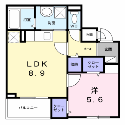 ハートウェル 302【管理NO：1-028582901-03020】 ★家具家電は申し込み後に搬入します★ ★2026年11月上旬入居可能★の外観画像