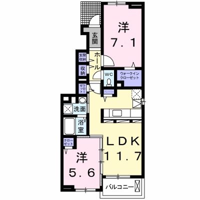ロンフィト 101【管理NO：1-023543002-01010】 ★家具家電は申し込み後に搬入します★の外観画像