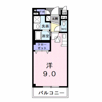 ファミール 102【管理NO：1-011693301-01020】 ★家具家電は申し込み後に搬入します★ ★2026年11月上旬入居可能★の外観画像