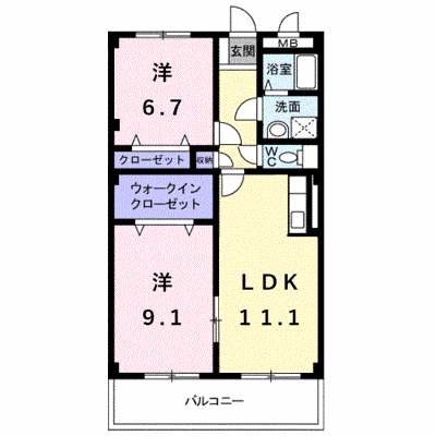 ヴェルドミール 305【管理NO：1-003215601-03040】 ★家具家電は申し込み後に搬入します★ ★2026年11月上旬入居可能★の外観画像