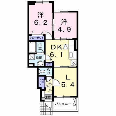 サニ－パ－クⅢ 105【管理NO：1-016113202-01040】 ★家具家電は申し込み後に搬入します★ ★2026年11月中旬入居可能★の外観画像