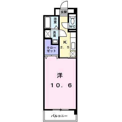 ヴィドゥ　カンパーニュ 302【管理NO：1-013750401-03020】 ★家具家電は申し込み後に搬入します★ ★2026年12月中旬入居可能★の外観画像