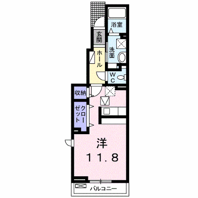 フィオーレ　リン　Ａ 103【管理NO：1-021404201-01030】 ★家具家電は申し込み後に搬入します★ ★2026年11月中旬入居可能★の外観画像