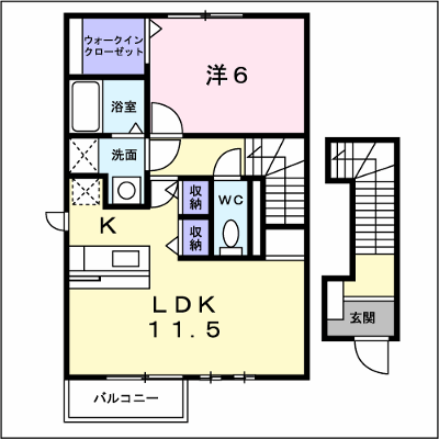 ソルトアヴェニュー　Ｂ 201【管理NO：1-012235002-02010】 ★家具家電は申し込み後に搬入します★ ★2026年10月下旬入居可能★の外観画像