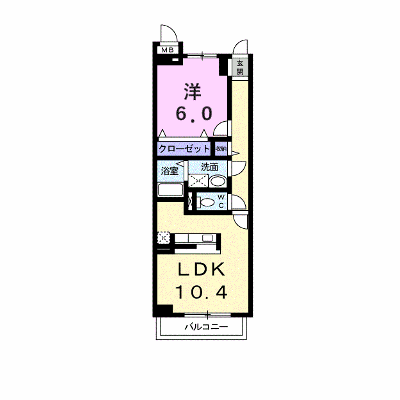 トーラス 105【管理NO：1-018018701-01040】 ★家具家電は申し込み後に搬入します★ ★2026年11月上旬入居可能★の外観画像
