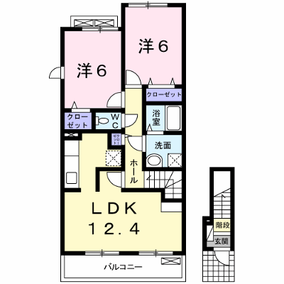 ボヌール・アヴニール　Ⅰ 201【管理NO：1-015474701-02010】 ★家具家電は申し込み後に搬入します★ ★2026年11月上旬入居可能★の外観画像