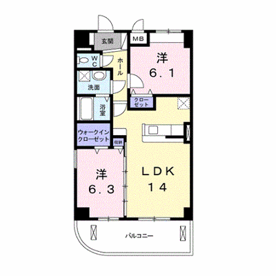 サザンクロス 205【管理NO：1-021731401-02040】 ★家具家電は申し込み後に搬入します★ ★2026年10月中旬入居可能★の外観画像