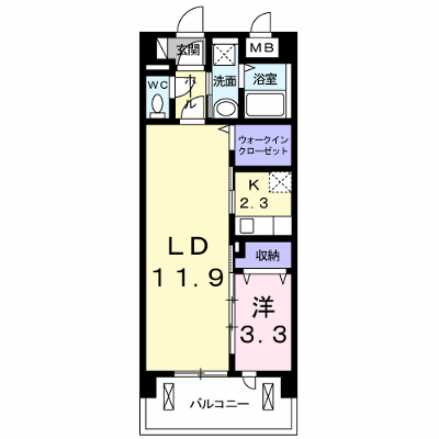 レジデンス西川 303【管理NO：1-019637701-03030】 ★家具家電は申し込み後に搬入します★ ★2026年10月下旬入居可能★の外観画像