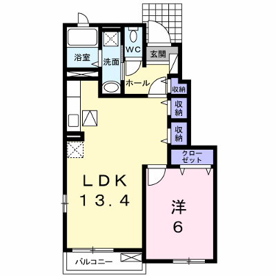 エム・ローズ 102【管理NO：1-018641601-01020】 ★家具家電は申し込み後に搬入します★ ★2026年11月中旬入居可能★の外観画像