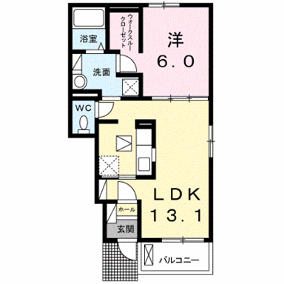 ウイッシュ　Ａ 103【管理NO：1-021678801-01030】 ★家具家電は申し込み後に搬入します★ ★2026年10月中旬入居可能★の外観画像