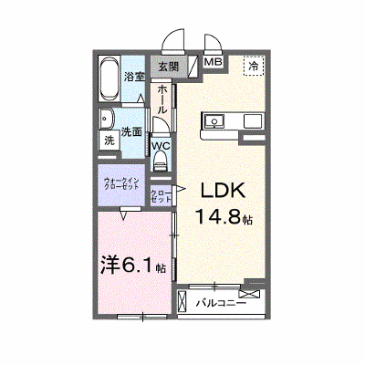 カーサ・ソレイユ　Ａ 202【管理NO：1-027889001-02020】 ★家具家電は申し込み後に搬入します★ ★2026年10月下旬入居可能★の外観画像
