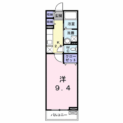 プリートプリムラ 203【管理NO：1-019497401-02030】 ★家具家電は申し込み後に搬入します★ ★2026年10月下旬入居可能★の外観画像