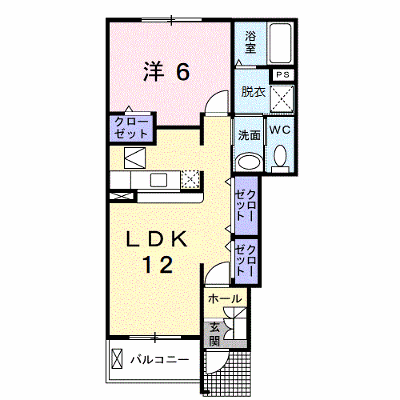 アムールⅡ号館 103【管理NO：1-014301702-01030】 ★家具家電は申し込み後に搬入します★ ★2026年11月中旬入居可能★の外観画像