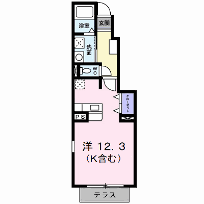 ジャン・アヴニールＣ 103【管理NO：1-012206103-01030】 ★家具家電は申し込み後に搬入します★ ★2026年11月中旬入居可能★の外観画像