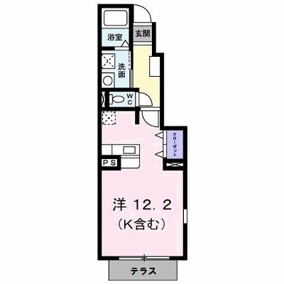 ジャン・アヴニールＢ 101【管理NO：1-012206102-01010】 ★家具家電は申し込み後に搬入します★ ★2026年11月上旬入居可能★の外観画像
