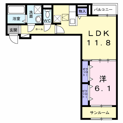 ウィンフィールド博多南 102【管理NO：1-026732201-01020】 ★家具家電は申し込み後に搬入します★ ★2026年11月中旬入居可能★の外観画像
