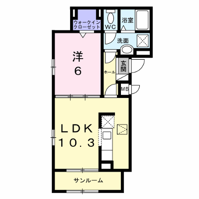 ウィンフィールド博多南 101【管理NO：1-026732201-01010】 ★家具家電は申し込み後に搬入します★ ★2026年11月中旬入居可能★の外観画像