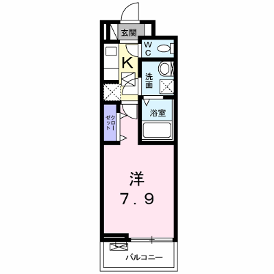 プラム・Ｉ 302【管理NO：1-024990701-03020】 ★家具家電は申し込み後に搬入します★ ★2026年10月中旬入居可能★の外観画像