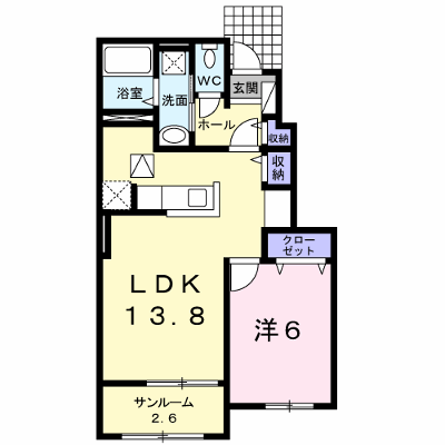 ラフレ－ズＭ　Ⅱ 103【管理NO：1-024417302-01030】 ★家具家電は申し込み後に搬入します★ ★2026年11月下旬入居可能★の外観画像