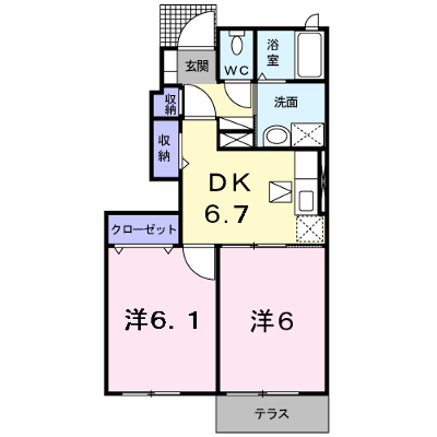 ワンネス 102【管理NO：1-015074001-01020】 ★家具家電は申し込み後に搬入します★ ★2026年11月上旬入居可能★の外観画像