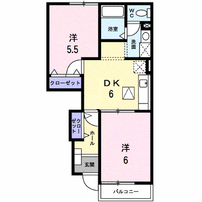 サン・ウィステリア 103【管理NO：1-011054201-01030】 ★家具家電は申し込み後に搬入します★ ★2026年11月中旬入居可能★の外観画像