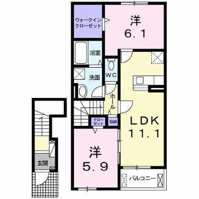 セイント　パレス　Ｂ 203【管理NO：1-026213802-02030】 ★家具家電は申し込み後に搬入します★ ★2026年11月中旬入居可能★の外観画像