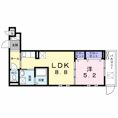 リバージュ　アネックス 305【管理NO：1-025373401-03040】 ★家具家電は申し込み後に搬入します★ ★2026年10月上旬入居可能★の外観画像