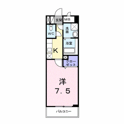 パールドゥＮ　府中 106【管理NO：1-014505201-01060】 ★家具家電は申し込み後に搬入します★ ★2026年10月上旬入居可能★の外観画像