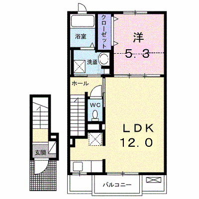 ルアナ 202【管理NO：1-026455101-02020】 ★家具家電は申し込み後に搬入します★ ★2026年10月下旬入居可能★の外観画像