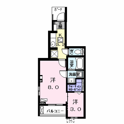 アーバンハイツＡ 103【管理NO：1-025031101-01030】 ★家具家電は申し込み後に搬入します★ ★2026年10月中旬入居可能★の外観画像